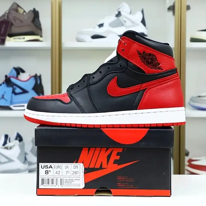 Kimikick TO AIR CHICAGO RETRO HIGH NRG 'HOMAGE JORDAN 1 HOME' OG EXCLUSIVE 0502